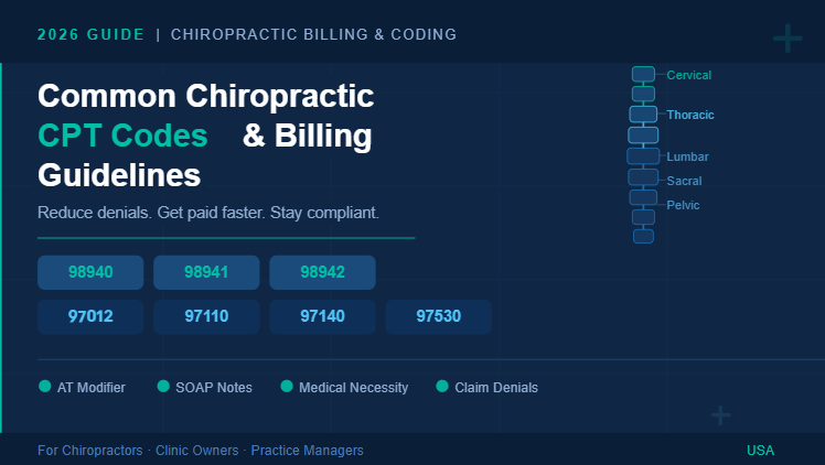 Chiropractic CPT Codes