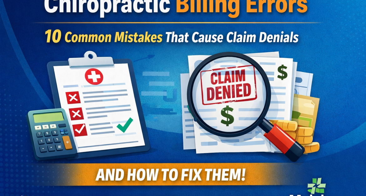 chiropractic billing errors